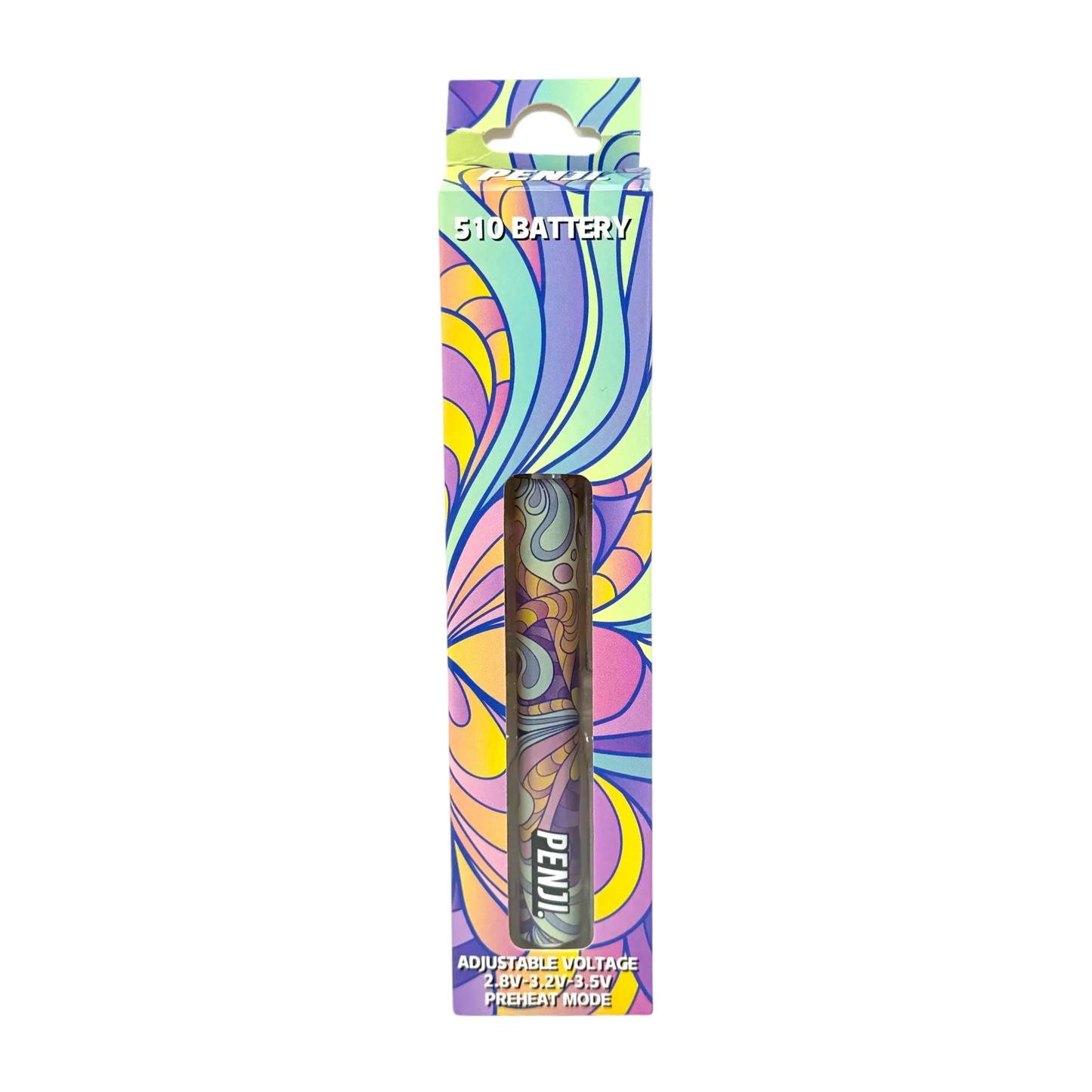 Penji Smart LED 510 Vape Battery - Pastel Mirage
